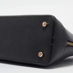 Pre Owned Coach Black Leather Sierra Satchel