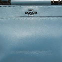 مملوكة مسبقًا Coach Blue Leather Selena Grace Tote