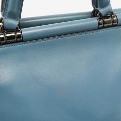 مملوكة مسبقًا Coach Blue Leather Selena Grace Tote