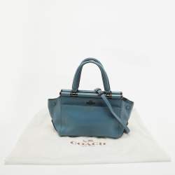 مملوكة مسبقًا Coach Blue Leather Selena Grace Tote