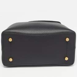Coach Black Leather Willow Bucket Bag