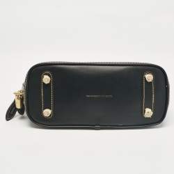 Coach Black Leather Revel Satchel