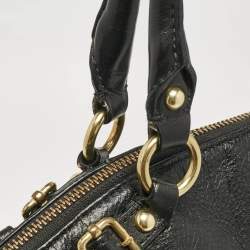Coach Black Leather Sophia Madison Tote