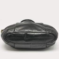 Coach Black Leather Sophia Madison Tote