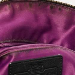 Coach Black Leather Sophia Madison Tote