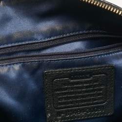 Coach Black Leather Madison Georgie Satchel