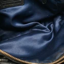 Coach Black Leather Madison Georgie Satchel