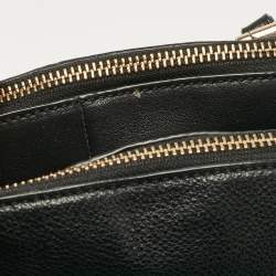 Coach Black Leather Madison Georgie Satchel