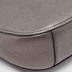 Pre Owned Coach Metallic Leather Chelsea Hobo