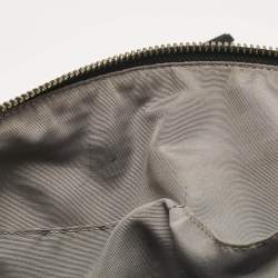 Coach Black Signature Canvas and Leather Legacy Haley Satchel