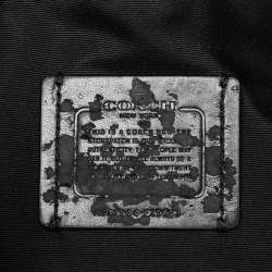 Coach Brown/Black Coated Canvas and Leather Laptop Bag