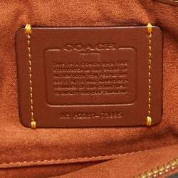 Pre Owned Coach Beige Leather Tabby 26 Shoulder Bag