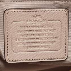 Pre Owned Coach Tricolor Leather Sierra Satchel