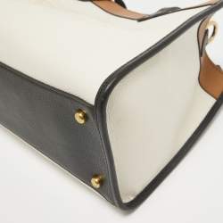 Pre Owned Coach Multicolor Leather Coach Badge Field 30 Tote