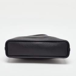 Pre Owned Coach Black Leather Cora Dome Satchel