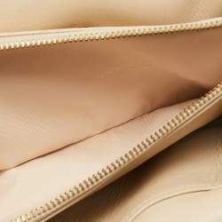 Coach Beige Leather Tabby Pillow 26 Shoulder Bag