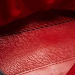 Pre Owned حقيبة يد كوتش جلد حبيبي أسود