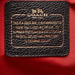 Pre Owned حقيبة يد كوتش جلد حبيبي أسود