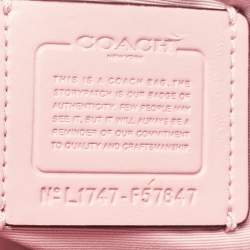 Coach Pink Leather Minetta Tote