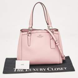 Coach Pink Leather Minetta Tote