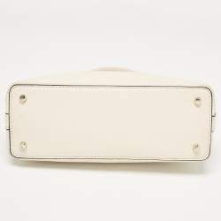 Coach Cream Leather Sierra Butterfly Satchel
