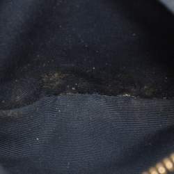 Coach Navy Blue Leather Mini Chirstie Top Zip Tote