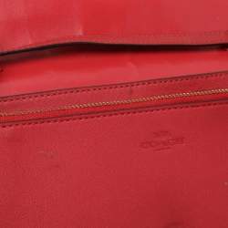 Coach Red Leather Hayden Crossbody Bag