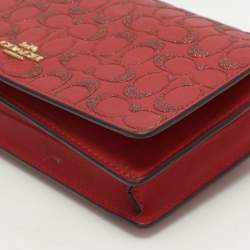 Coach Red Leather Hayden Crossbody Bag