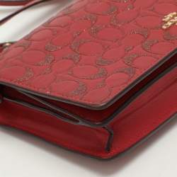 Coach Red Leather Hayden Crossbody Bag