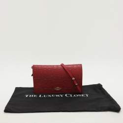 Coach Red Leather Hayden Crossbody Bag