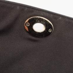 Coach Black Leather Crosstown Turnlock Crossbody Bag