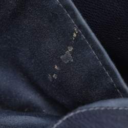 Pre Owned Coach Navy Blue Leather Margot Satchel
