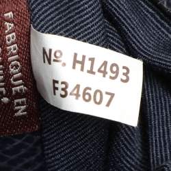 Pre Owned Coach Navy Blue Leather Margot Satchel