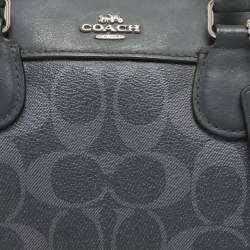 Coach Black Leather Mini Bennett Satchel