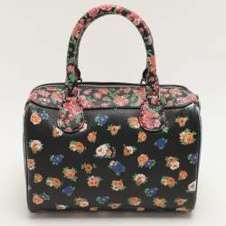 Coach Multicolor Floral Print Coated Canvas Mini Bennett Satchel