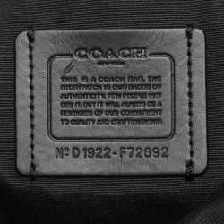 Coach Black Leather Crossbody Bag