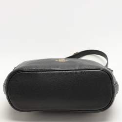 Coach Black Leather Crossbody Bag