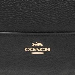 Coach Black Leather Crossbody Bag