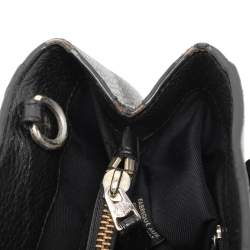 Coach Black Leather Christie Carryall Satchel