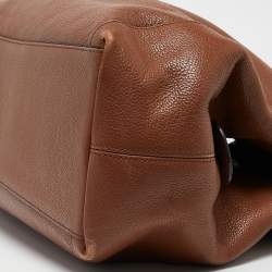 Coach Brown Leather Edie Shoulder Bag