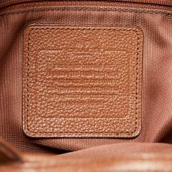 Coach Brown Leather Edie Shoulder Bag