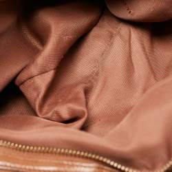 Coach Brown Leather Edie Shoulder Bag