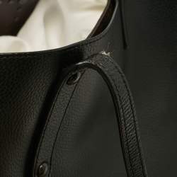مملوكة مسبقًا Coach Black Leather Upcrafted Market Tote
