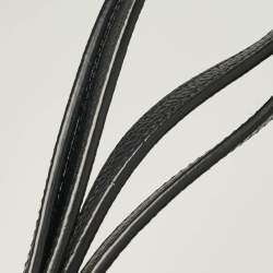 مملوكة مسبقًا Coach Black Leather Upcrafted Market Tote