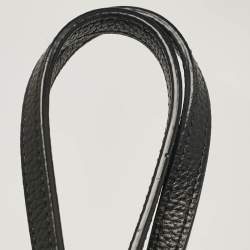 مملوكة مسبقًا Coach Black Leather Upcrafted Market Tote