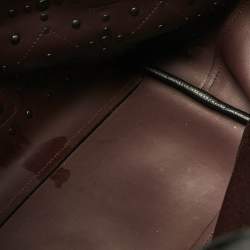 مملوكة مسبقًا Coach Black Leather Upcrafted Market Tote