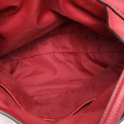Pre Owned Coach Red Leather Edie Shoulder Bag