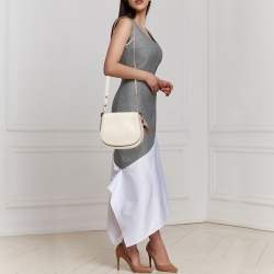 Coach off White Leather Saddle 23 Crossbody Bag