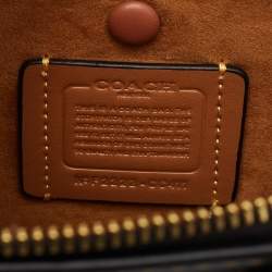 Coach Black Leather Revel Satchel