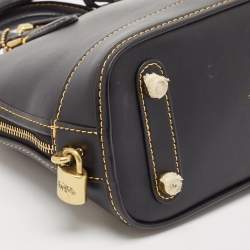 Coach Black Leather Revel Satchel